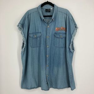 Bike Week Daytona Beach 2012 Denim Fringe Shirt